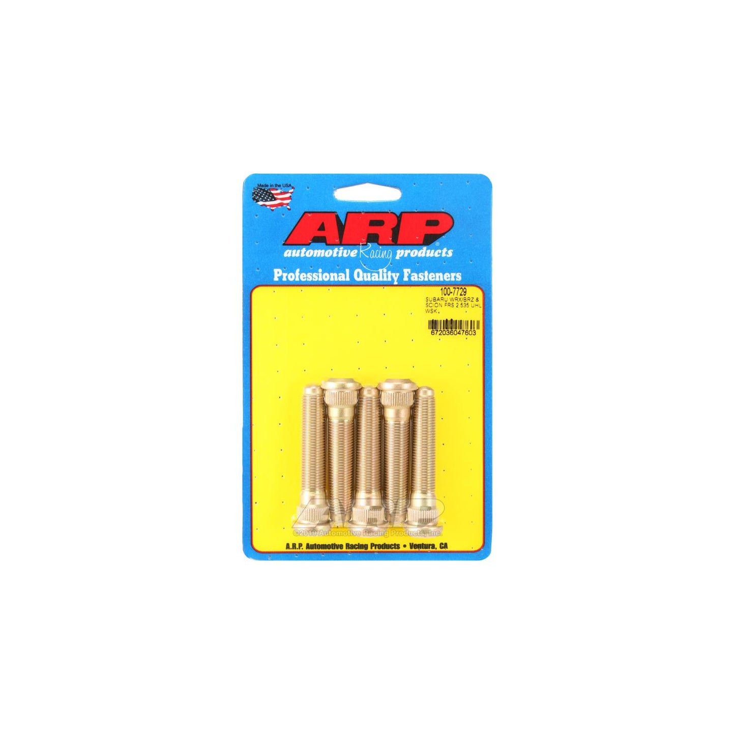 ARP Wheel Stud Kit (2.535" UHL)