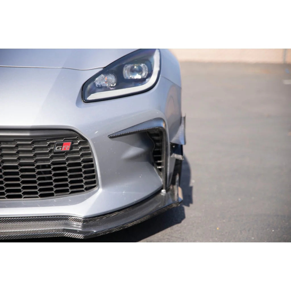 APR Performance Carbon Fiber Front Bumper Canards