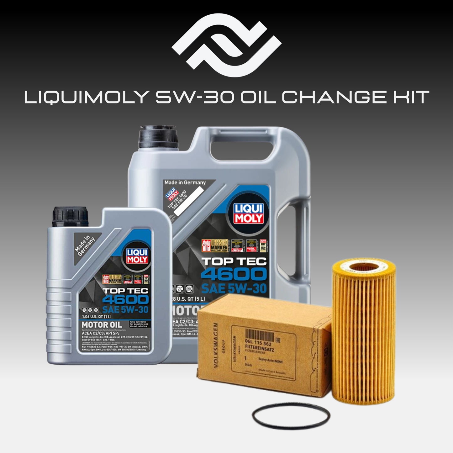 LiquiMoly Top Tec 4600 5W-30 Oil Change Kit (6 Litres)