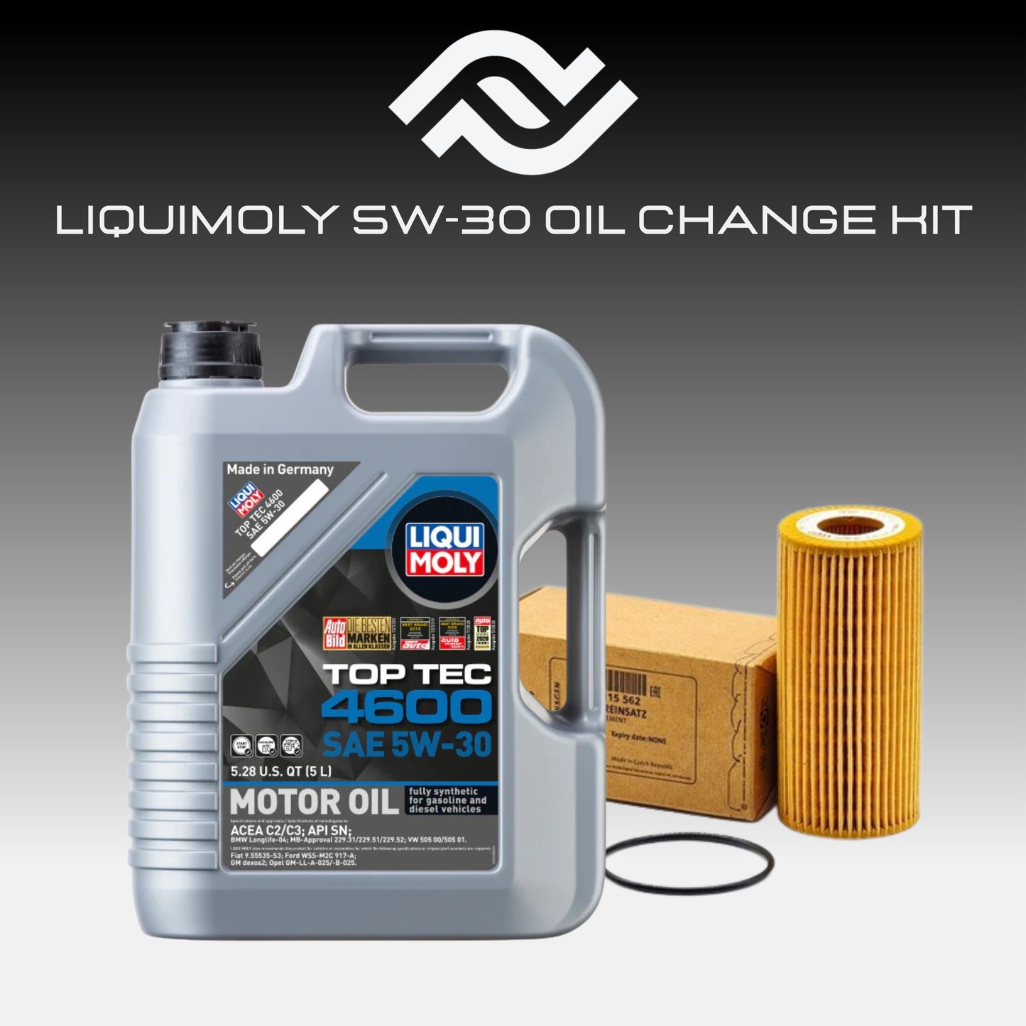 LiquiMoly Top Tec 4600 5W-30 Oil Change Kit