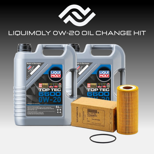 LiquiMoly Top Tec 6600 0W-20 Oil Change Kit (2 Jugs)