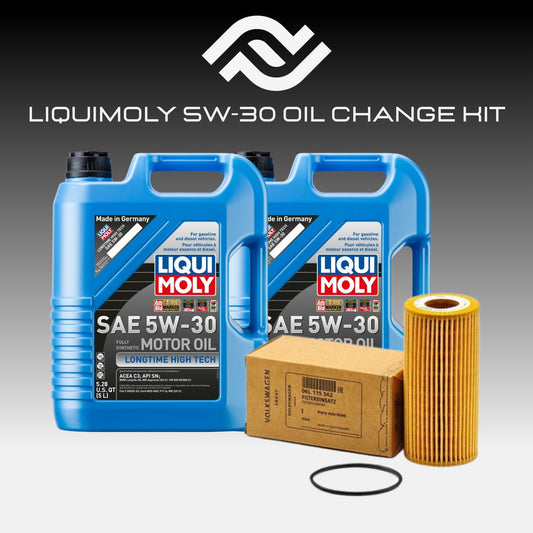 LiquiMoly LongTime HT 5W-30 Oil Change Kit (2 Jugs)