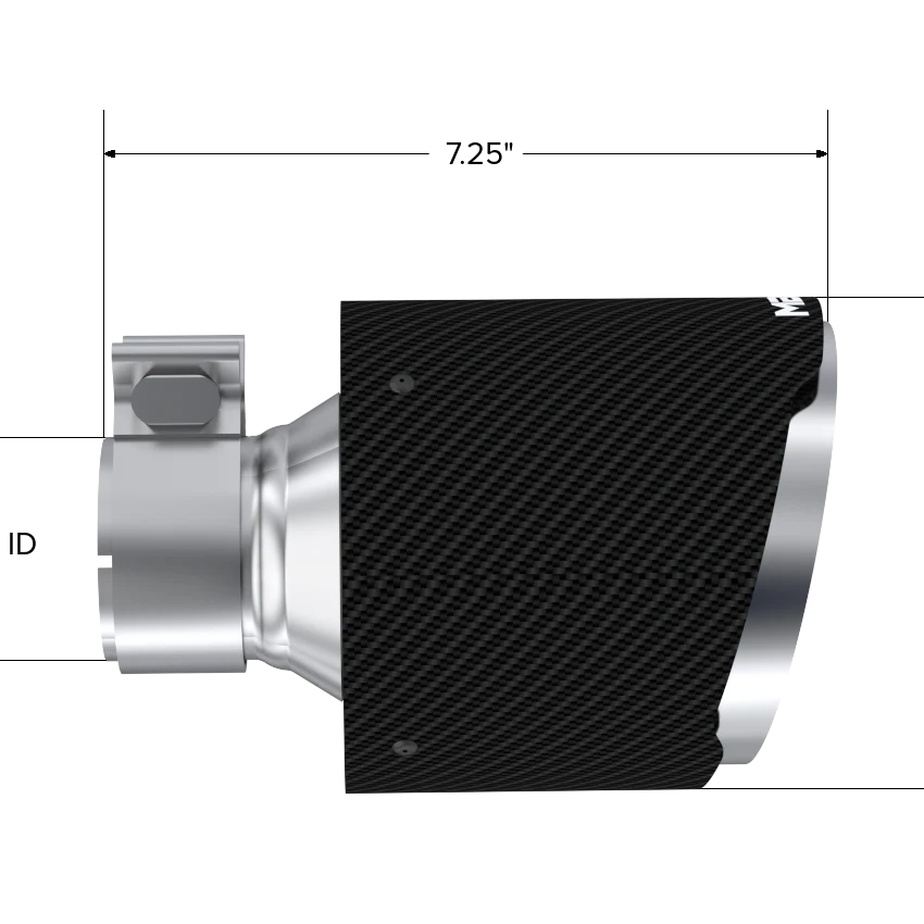 MBRP Carbon Fiber Exhaust Tip Set