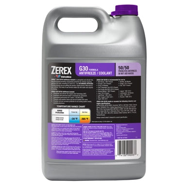 Zerex G30 Purple Coolant - 1 Gallon (Pre-Mix)