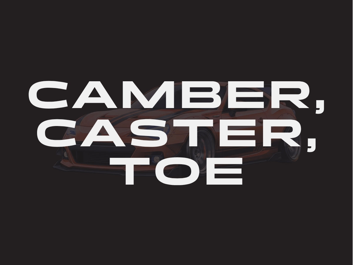 2013-2021 Toyota 86 / Subaru BRZ / Scion FRS Camber, Caster, Toe (Gen 1)