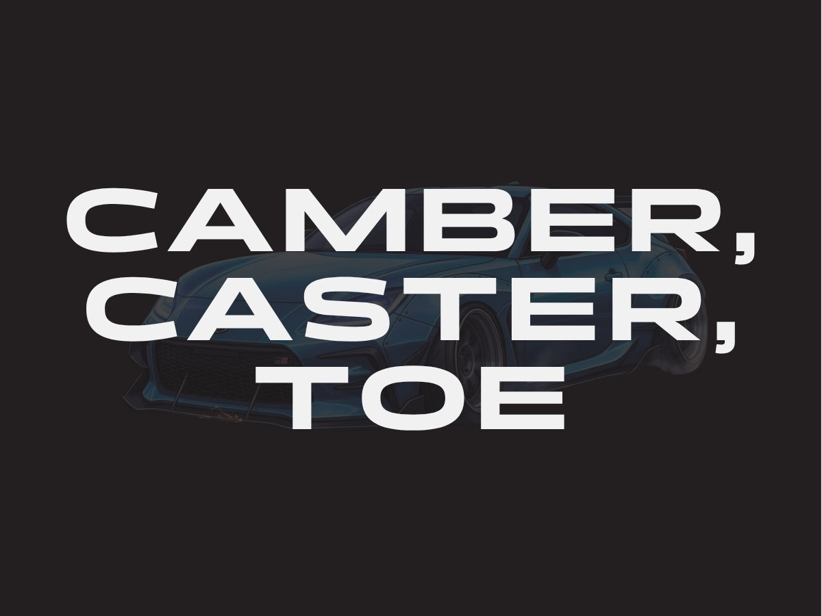 2022+ Toyota GR86 / Subaru BRZ / Scion FRS Camber, Caster, Toe (Gen 2)