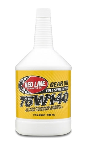 Red Line 75W140 GL-5 Synthetic Gear Oil - 1 Quart