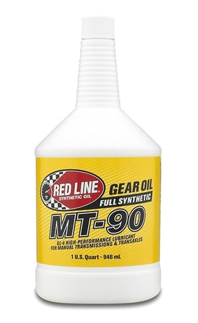 Red Line MT-90 75W90 GL-4 Synthetic Gear Oil - 1 Quart