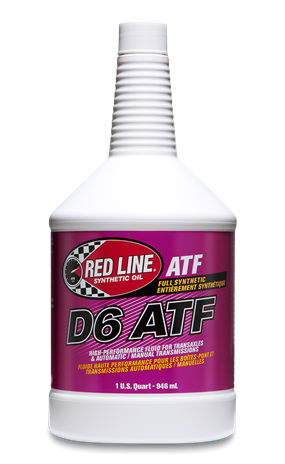 Red Line D6 ATF Synthetic Transmission Fluid - 1 Quart