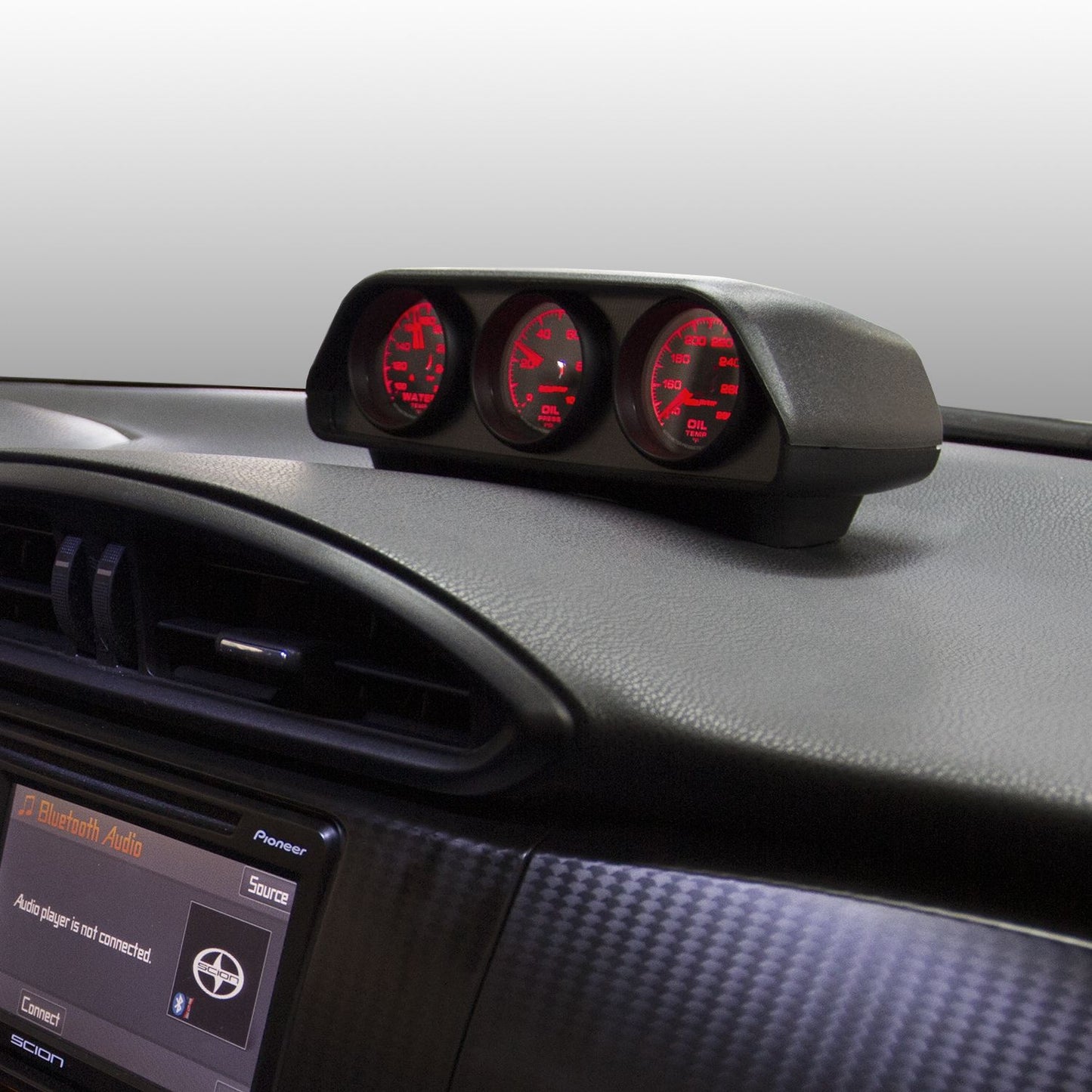 Auto Meter Direct Fit Dash Top Triple Gauge Pod - 2-1/16"