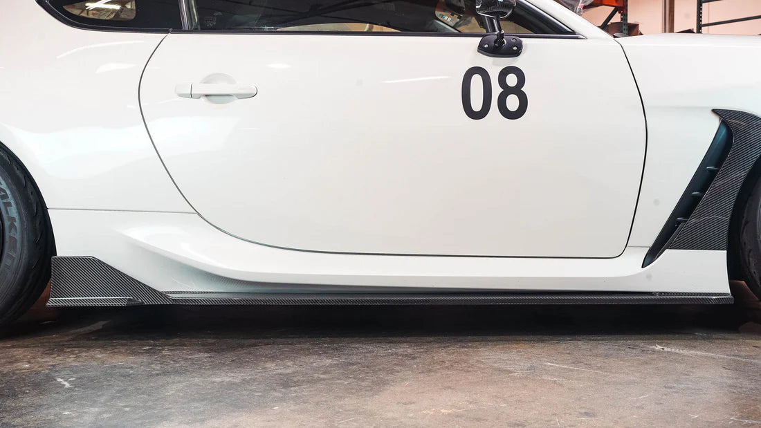 APR Performance Carbon Fiber Side Rocker Extensions
