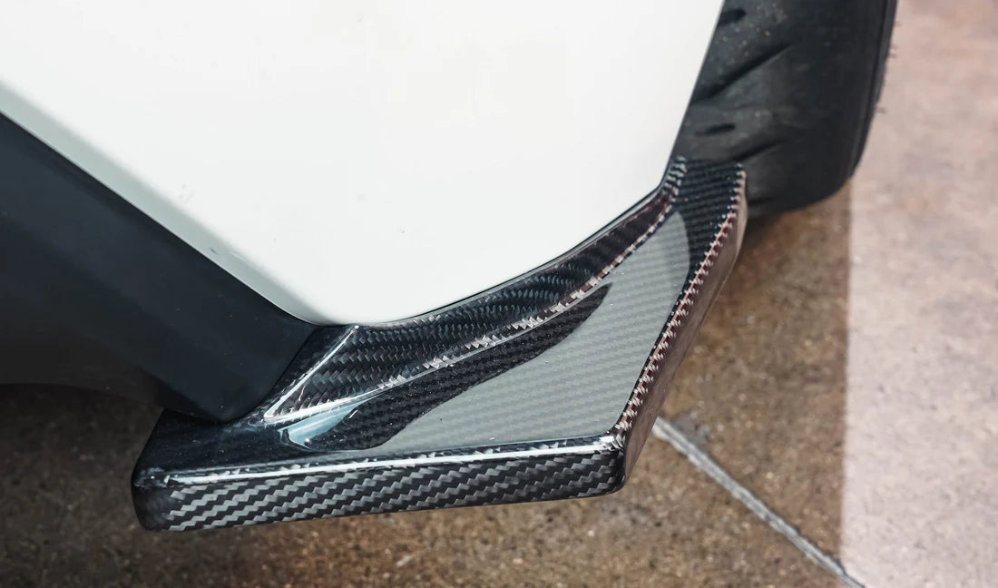 APR Performance Carbon Fiber Rear Bumper Skirts