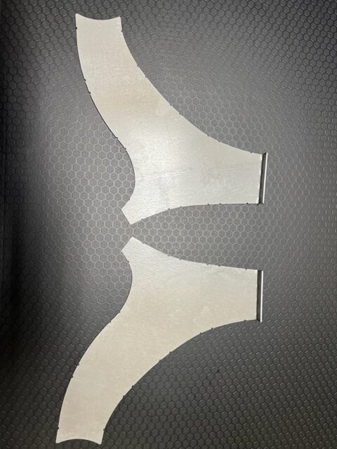 PCI Front Lower Arm Gusset Plates