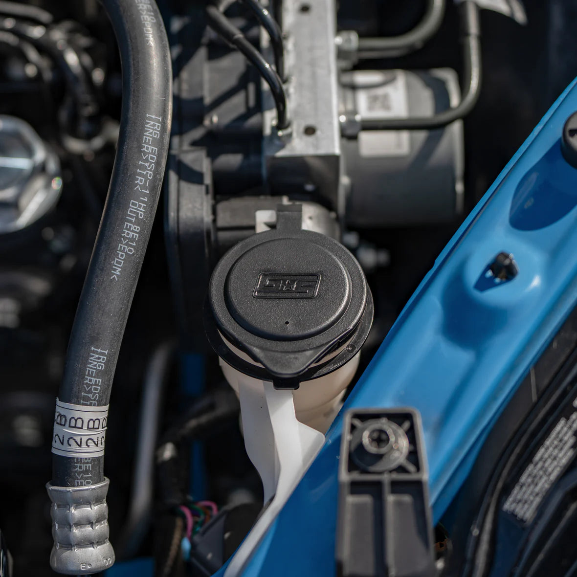 GrimmSpeed Engine Bay Reservoir Cap Set