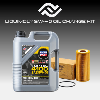 LiquiMoly Top Tec 4100 5W-40 Oil Change Kit
