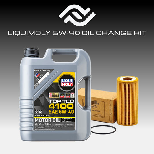 LiquiMoly Top Tec 4100 5W-40 Oil Change Kit