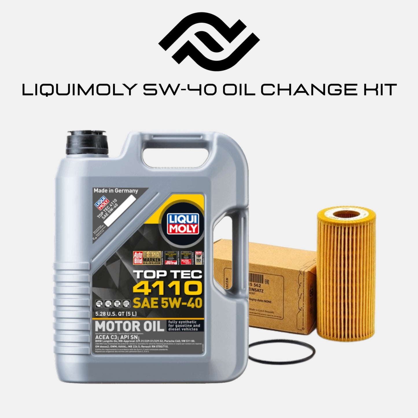 LiquiMoly Top Tec 4110 5W-40 Oil Change Kit