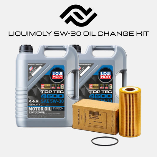LiquiMoly Top Tec 4600 5W-30 Oil Change Kit (2 Jugs)