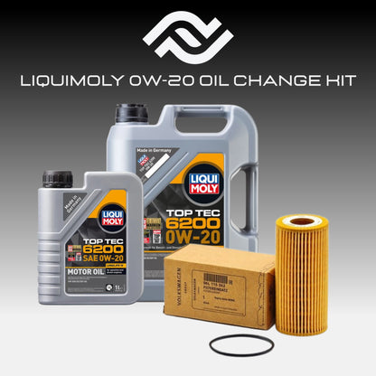 LiquiMoly Top Tec 6200 0W-20 Oil Change Kit (6 Litres)