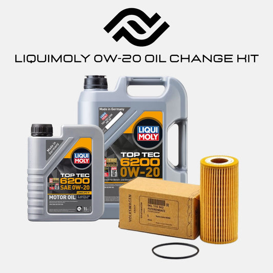 LiquiMoly Top Tec 6200 0W-20 Oil Change Kit (6 Litres)