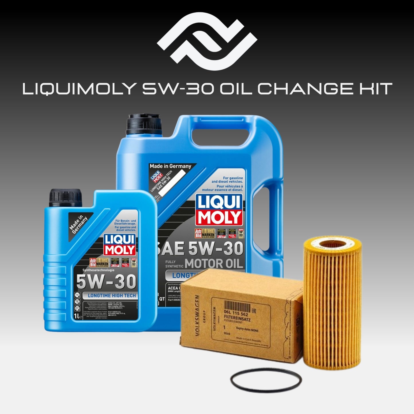 LiquiMoly LongTime HT 5W-30 Oil Change Kit (6L)