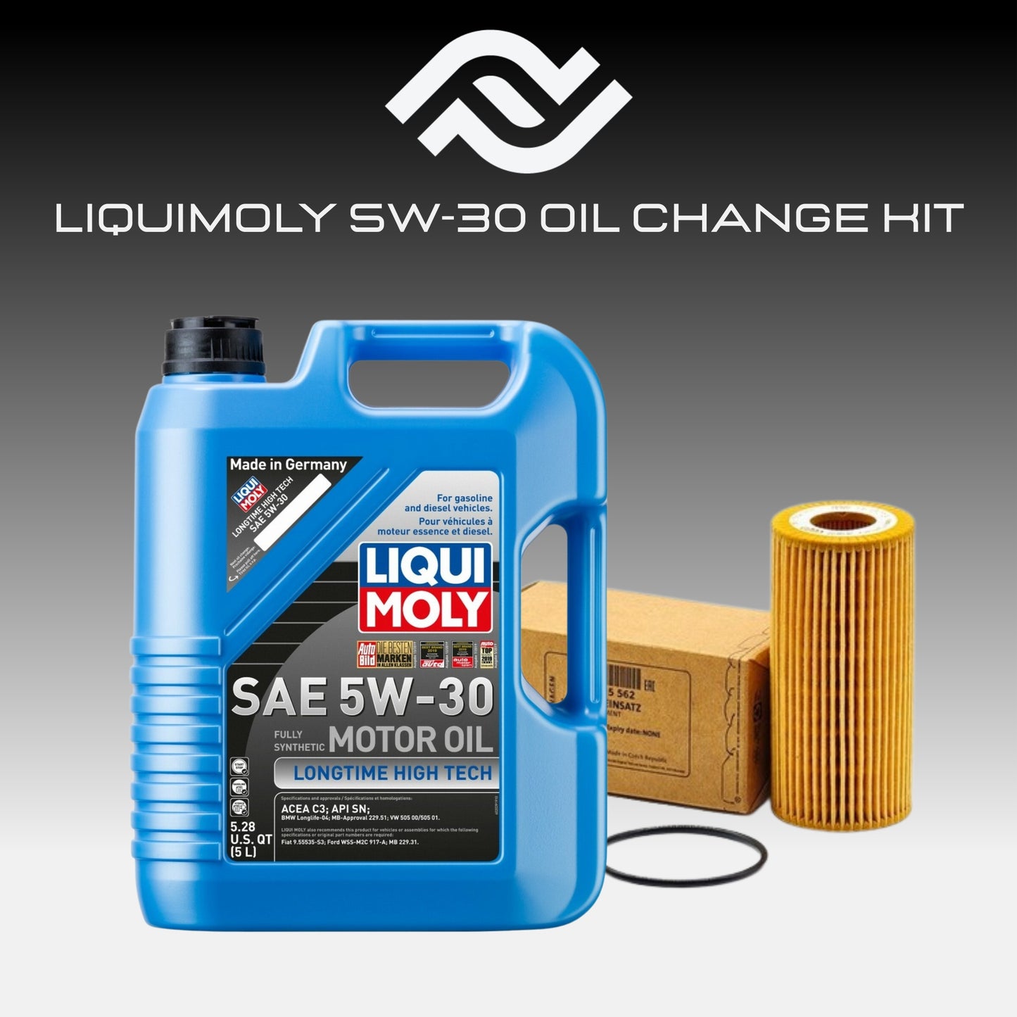 LiquiMoly LongTime HT 5W-30 Oil Change Kit