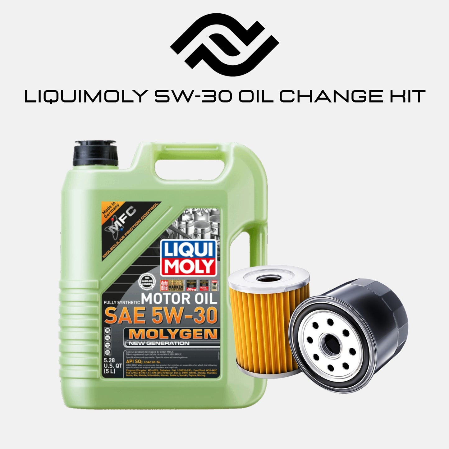 LiquiMoly 5W-30 Molygen Oil Change Kit