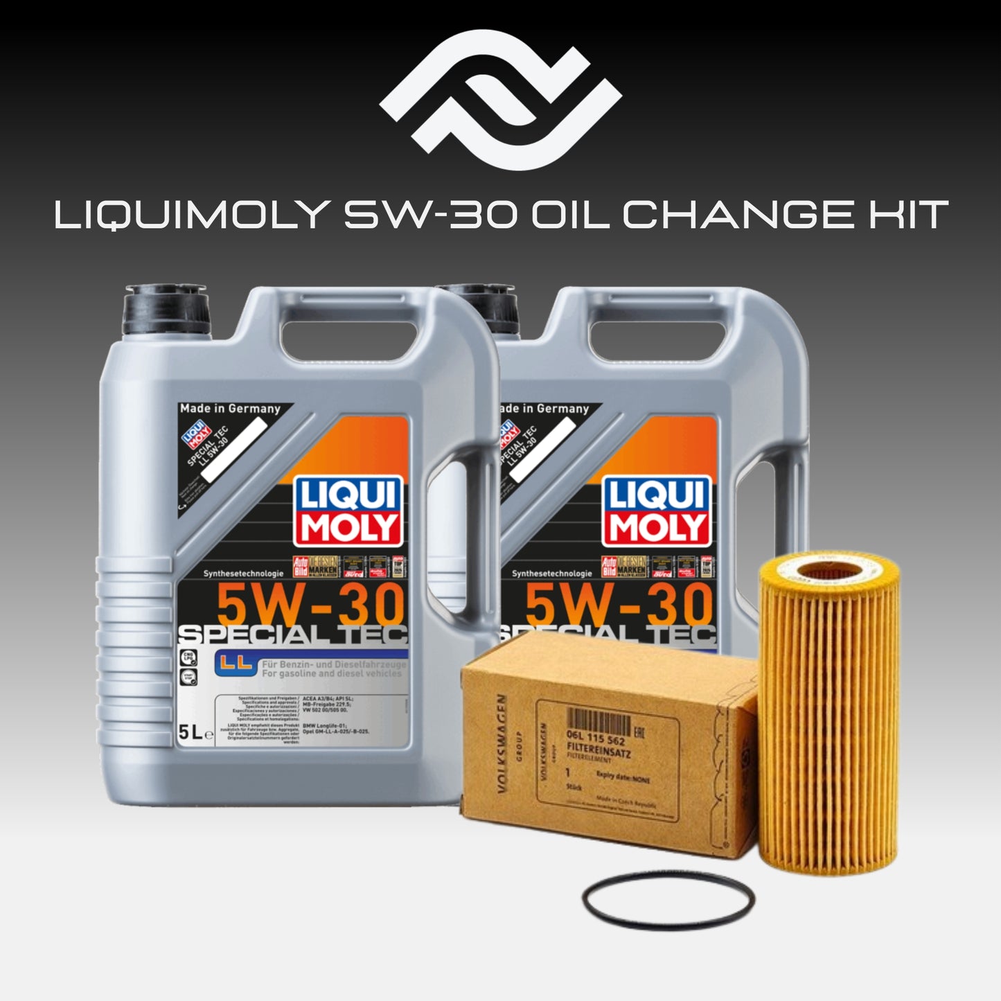 LiquiMoly Spec Tec 5W-30 Oil Change Kit (2 Jugs)