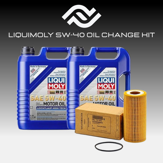 LiquiMoly Leichtlauf High Tech 5W-40 Oil Change Kit (2 Jugs)