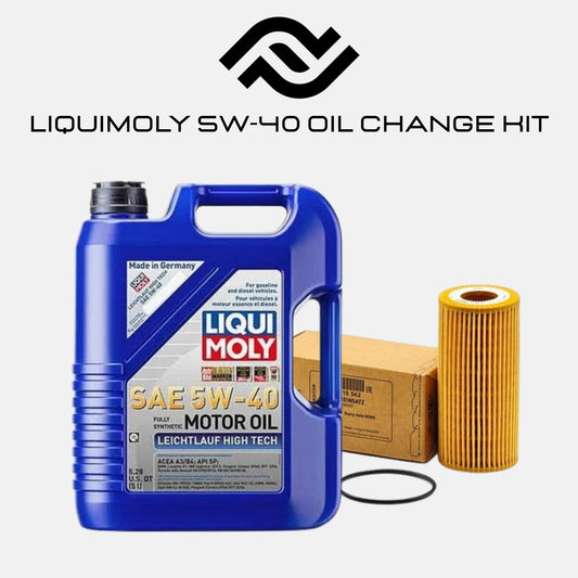 LiquiMoly Leichtlauf High Tech 5W-40 Oil Change Kit