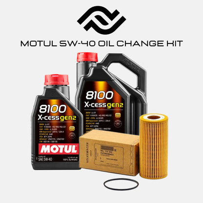 Motul 8100 X-Cess Gen2 5W-40 Oil Change Kit (6 Litres)