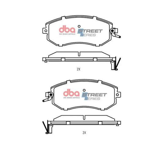 DBA Street Series SS Brake Pads (Front)