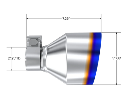MBRP Burnt End Exhaust Tip Set
