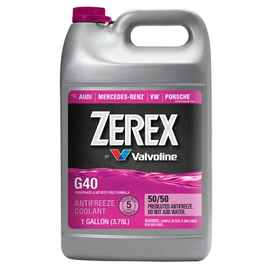 Zerex G40 Pink Coolant - 1 Gallon