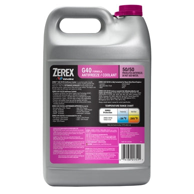Zerex G40 Pink Coolant - 1 Gallon