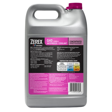 Zerex G40 Pink Coolant - 1 Gallon