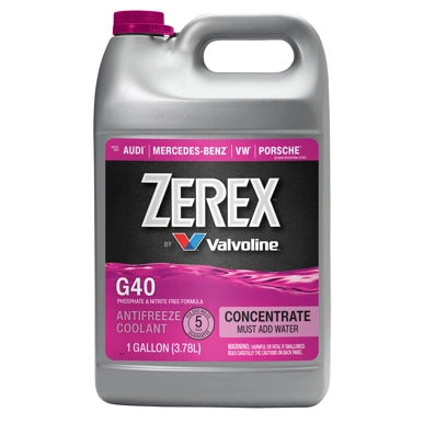 Zerex G40 Pink Coolant - 1 Gallon