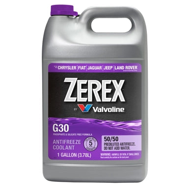 Zerex G30 Purple Coolant - 1 Gallon (Pre-Mix)